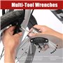 Levier de frein pour vélo, frein de vélo, kit de frein en V, kit complet de freins de vélo universel avec outils, freins de vélo