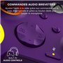 Manette de jeu - Xbox Series X|S, Xbox One et PC - Afterglow Wave - RGB - Filaire - Violet - TURTLE BEACH
