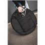 Meinl Cymbals Housse professionnelle de cymbales 24 pouces (60,96 cm) avec compartiment charleston – Tissu très résistant, bando