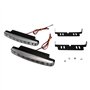 circulation diurnes – Maso 2 x Super Brillant Blanc 8 LED DRL Voiture Conduite de jour lumière lampe frontale