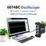 Hantek PC 6074BC Oscilloscope à mémoire numérique USB 4 canaux Bande passante 70 MHz