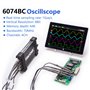 Hantek PC 6074BC Oscilloscope à mémoire numérique USB 4 canaux Bande passante 70 MHz