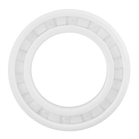 Roulement en céramique de 20 * 32 * 7mm Roulement ZrO2 Stable Roulement à Faible Friction Propriétés physiques Stables pour Inst