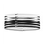 Nike Flex Classic Slim Headbands 6PK Bandes élastiques fines pour cheveux Sport W/B (6 unités)
