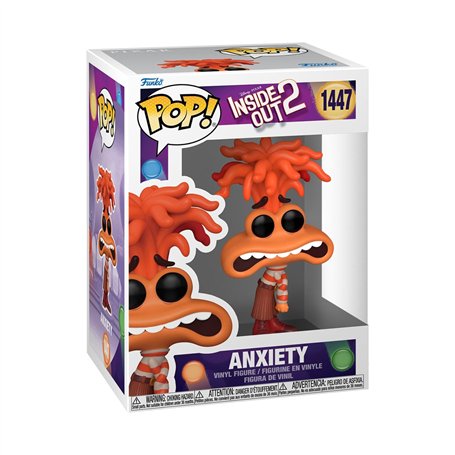 Funko Pop! Disney: Inside Out 2 - Anxiety - Figurine en Vinyle à Collectionner - Idée de Cadeau - Produits Officiels - Jouets po