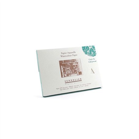 Sennelier Papier aquarelle - Pressé à froid - 21 cm x 13