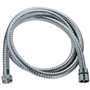 Flexible de douche - ROUSSEAU - Écrous métal anti-torsion - Pression 1 bar - Longueur 1m75 - Inox chromé double agrafage