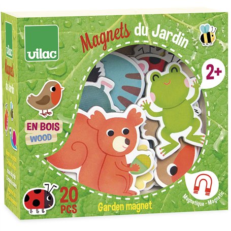 Vilac - 8026 - Jouet De Premier Age - Magnets Jardin