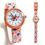 Djeco LBR 50430 Reloj Flowers No aplica Montres d'apprentissage Multicolore