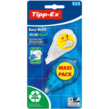 Tipp-Ex Easy Refill ECOlutions Ruban Correcteur - 14 M x 5 mm