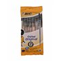 Bic Cristal Original Lot de 8 stylos à bille sans bavures