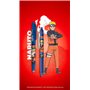 PILOT x NARUTO - Lot de 3 FriXion Ball - Stylos effaçables - Édition limitée Naruto Shipudden - Stylos rollers rechargeables - B