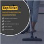 TopFilter 9985750 2 lots de 4 sachets de granulés à la vanille pour aspirateur 0720250, désodorisant aspirateur, parfum aspirate