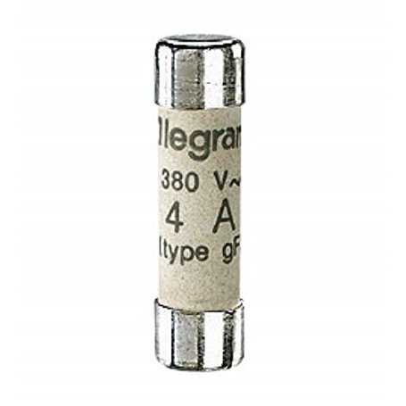 Cartouche industrielle cylindrique 8x32mm 4A sans voyant - type gG