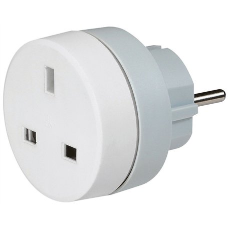 Legrand - Adaptateur 2P+T - 16A - standard Britannique pour socle Français