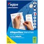 Apli 101044 Boîte de 2100 Etiquettes multi-usage A4 70 x 42