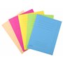 Exacompta - Réf. 435000E - Paquet de 50 chemises rigides imprimées Forever® 220 g/m2 - chemises 100% recyclées et certifiées Ang