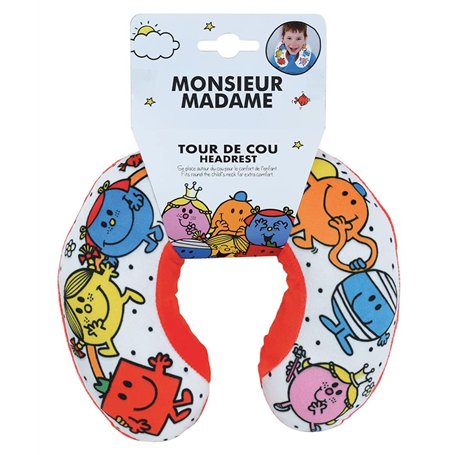 JEMINI-023758 Monsieur Madame Tour DE Cou DE Voyage +/-19 CM pour Enfant