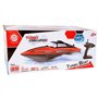 TURBO CHALLENGE - Bateau - Turbo Boat - 094117 - Bateau Télécommandé - Rouge - 1/16 - Prêt à Naviguer - Batterie Rechargeable et