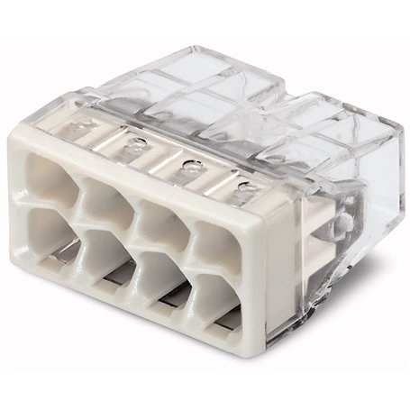 Wago WAG2273BL10 Pack 10 Bornes de connexion universelle tous conducteurs Type 2273 Mini/ 8 entrées