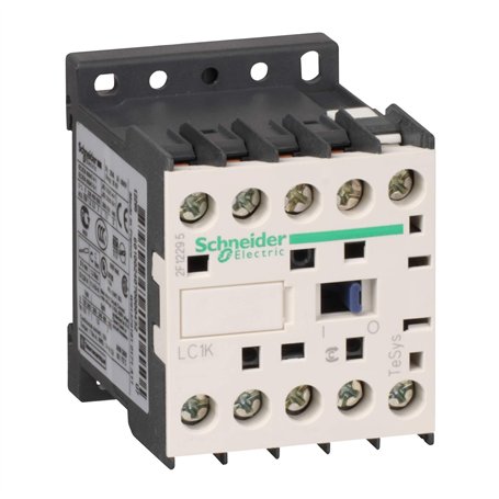 Schneider Electric - TeSys LC1K - contacteur - 3P - AC-3 440V - 9A - Bobine 24Vca - LC1K0910B7