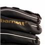 JL-120 gant de baseball initiation PU outfield 12', pour gaucher, noir