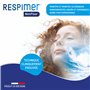 RESPIMER NetiFlow - Kit d'Irrigation Nasale - Lavage de Nez - 1 Dispositif breveté + 6 Sachets de Sel Nasal - Fabriqué en Bretag