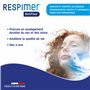 RESPIMER NetiFlow - Kit d'Irrigation Nasale - Lavage de Nez - 1 Dispositif breveté + 6 Sachets de Sel Nasal - Fabriqué en Bretag