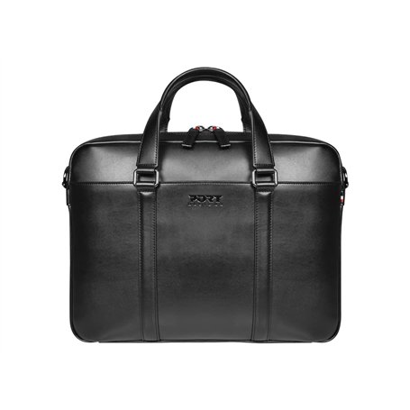 Port Designs Sacoche pc connecté pour Ordinateur Portable élégant Versailles II 14 Pouces Noire