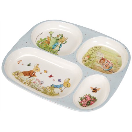 Petit Jour Paris - Plateau à compartiments - Pierre Lapin - Diversification alimentaire - BP935P