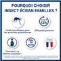 INSECT ECRAN - Anti-moustiques - Spray répulsif peau - Protection contre les piqûres de moustiques – Made in France - Familles -