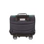 Tann's - Cartable à roulettes 38cm Les Fantaisies Alexandre Vert - Patchs Ballons Foot Rugby Basket - Cartable trolley garçon 2