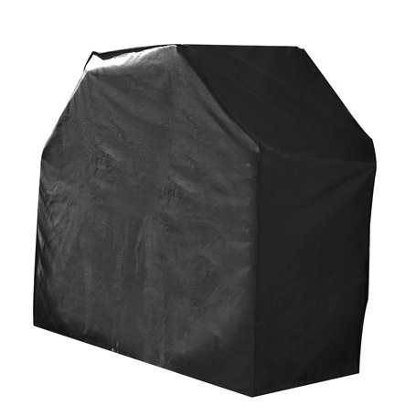 GREEN CLUB Housse De Protection imperméable Barbecue Haute Qualité Polyester doublée PVC L 105 x l 60 x h 95 cm Couleur Anthraci