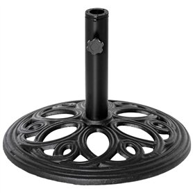 Outsunny Pied de Parasol Rond 11