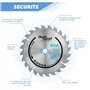 Lame de scie circulaire HM débit D. 250 x Al. 30 x ép. 2,8/1,8 mm x Z24 Alt pour bois - Diamwood