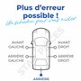 Catadioptre compatible pour Clio 4 (2012-2020) réflecteur arrière gauche | Pare-chocs arrière | 265659650R