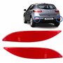 2 catadioptres compatibles pour Megane 3 (5 portes) et Fluence (2012-2020) réflecteurs arrière gauche + droit | Pare-chocs arriè