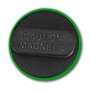 Badgmania Badge Magnétique 3.8cm Apprenti en Pharmacie Croix Fond Vert Identifiant Pharmacie