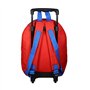 Sac à Dos à roulettes 32 cm Maternelle Super Mario Multicolore