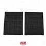 SOS Accessoire Lot de 2 filtres charbon 235x190mm AFFCAF16 AIRFORCE pour Hotte AIRFORCE AFFCAF16 AIRFORCE, DE DIETRICH, ELECTROL
