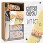 SCRAP COOKING - Kit Cookie Roll avec 3 Mini Rouleaux à Pâtisserie en Bois avec Motifs - Décos Empreintes Gravées en Relief - Mou