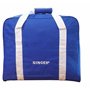 Singer 120040 Sac de Transport pour Machine à Coudre en Tissu Bleu 44 x 23 x 35 cm