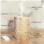 Zen’Arôme Diffuseur Huile Essentielle Vienne – Diffuseur Ultrasonique Multifonction Aromathérapie à Froid – Diffuseur Électrique
