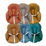Easy Dort Coussin de Chaise Haute bébé Coton Enduit Couleur - Marsala