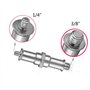 X10 Spigot Metal 1/4 3/8 Adaptateur Pied Flash Studio rotule Standard Kodak congres Support projecteur Universel