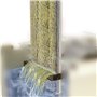 AquaLaser Easy Flat Mop - Seau Auto Nettoyant à double compartiment avec Balai à tête pivotante et 2 lingettes Microfibre