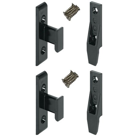 cyclingcolors 2x ferrure d'assemblage KEKU EH S (2x plaque + 2x cadre + 8 vis) connecteur charnière clip meuble tiroir placard c