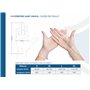 OneProtek Gants jetables en Vinyle - Lot de 2x Boîtes de 100 gants jetables Taille S - non poudrés, sans latex - Multi-usages et