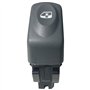 Bouton Interrupteur Gris pour Commande de Lève Vitre avant gauche ou droite compatible pour Renault Clio 2 Kangoo Megane I Sceni