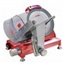 Trancheuse à Jambon Premium 250 mm – Épaisseur Réglable 0 à 15 mm – Design Rouge Élégant – Haute Performance et Finitions Supéri